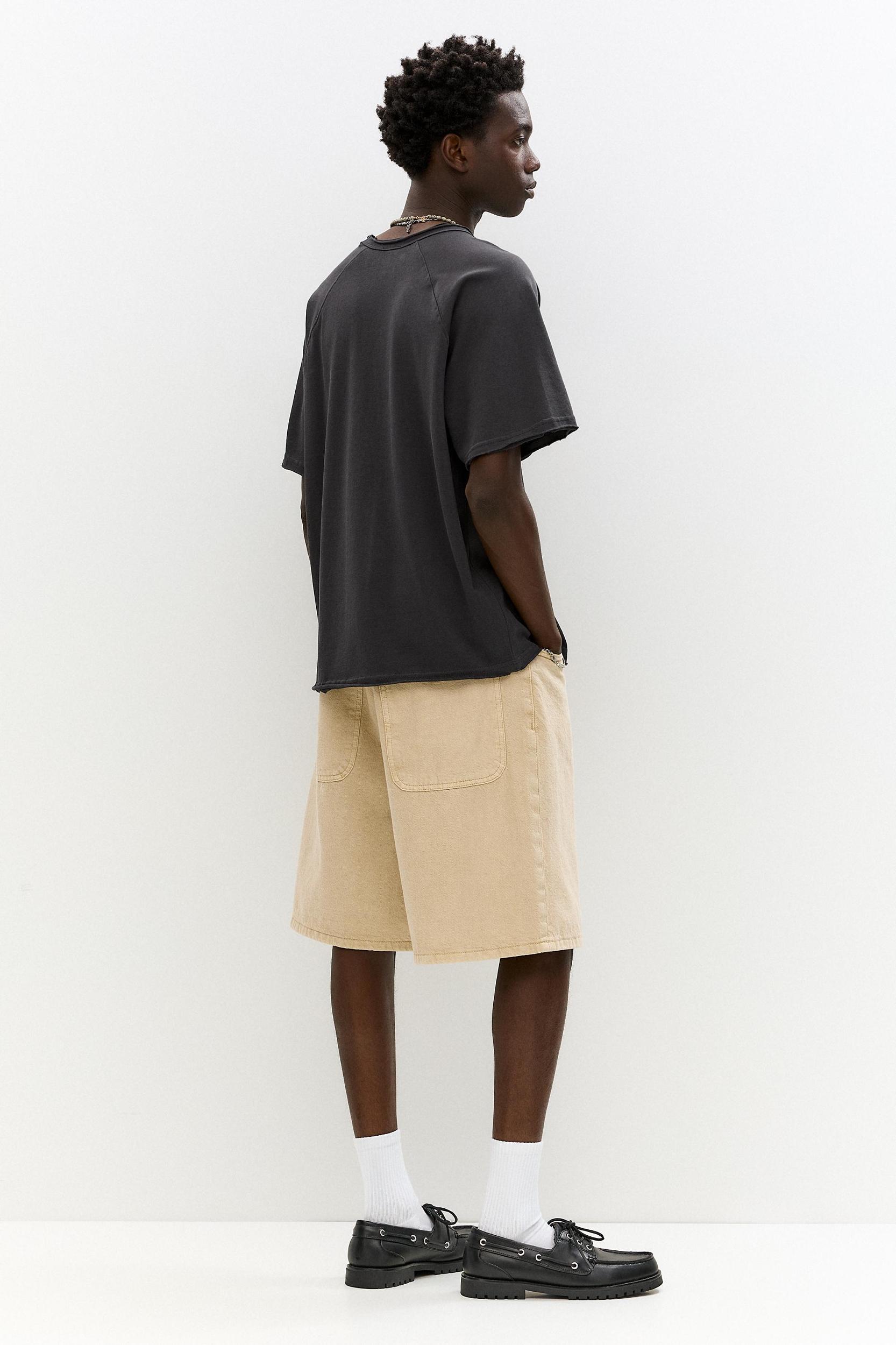 Short sleeve T-shirt with piping Product Image