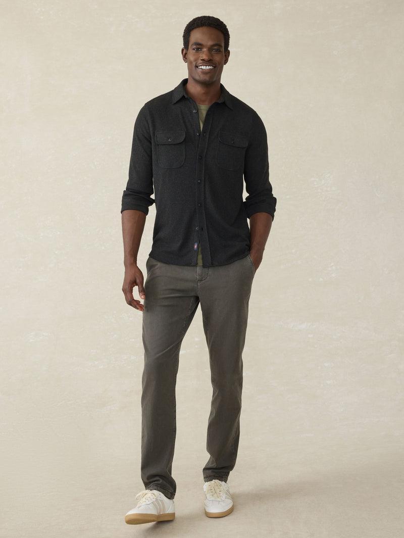 Legend™ Sweater Shirt (Tall) - Heathered Black Twill Product Image