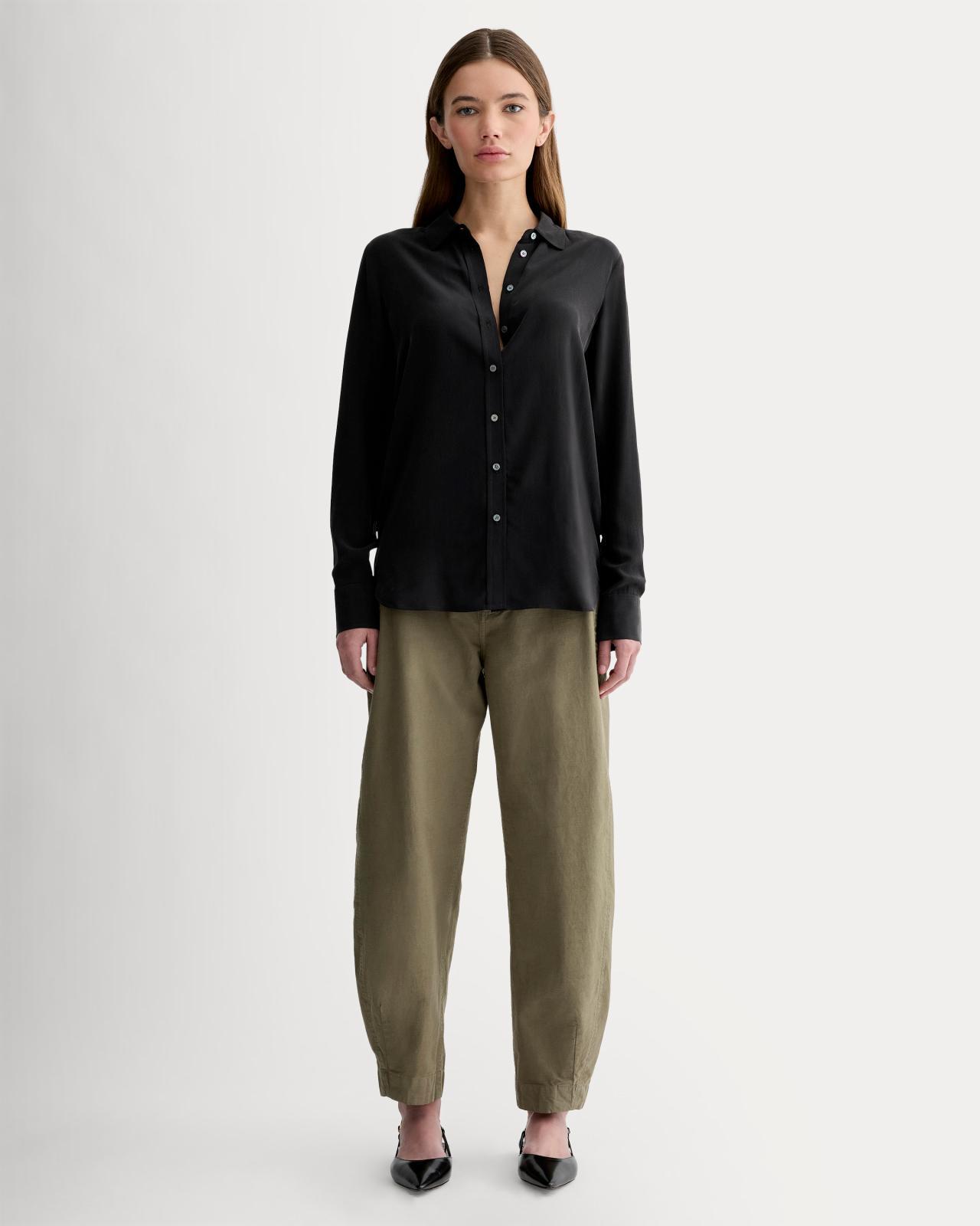 Womens Must-Have Shirt in Washable Silk by Everlane Product Image