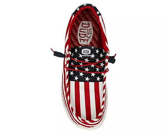 Heydude Men's Wally Americana Slip On Sneaker Product Image