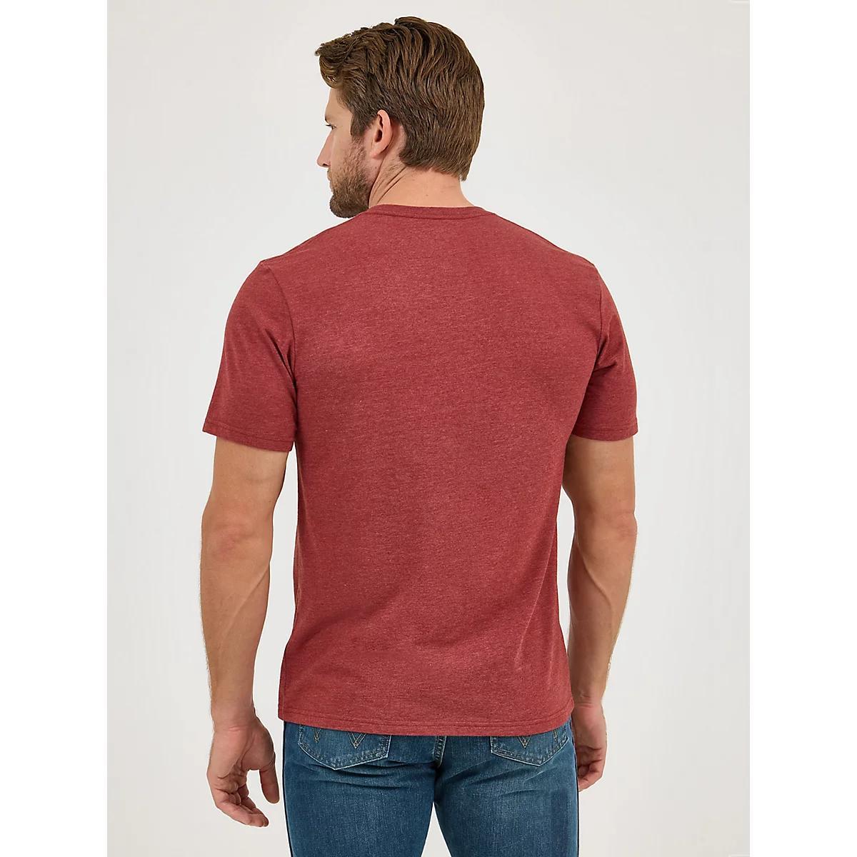 Men's Wrangler Southwestern Logo Graphic T-Shirt in Madder Product Image