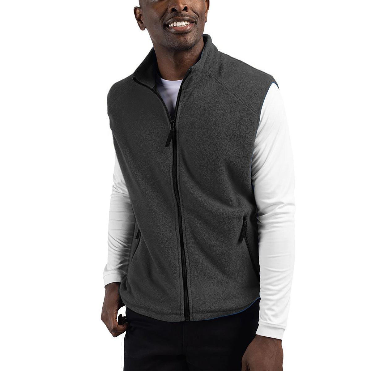 Cutter & Buck Clique Summit Performance Fleece Full Zip Men's Vest Product Image