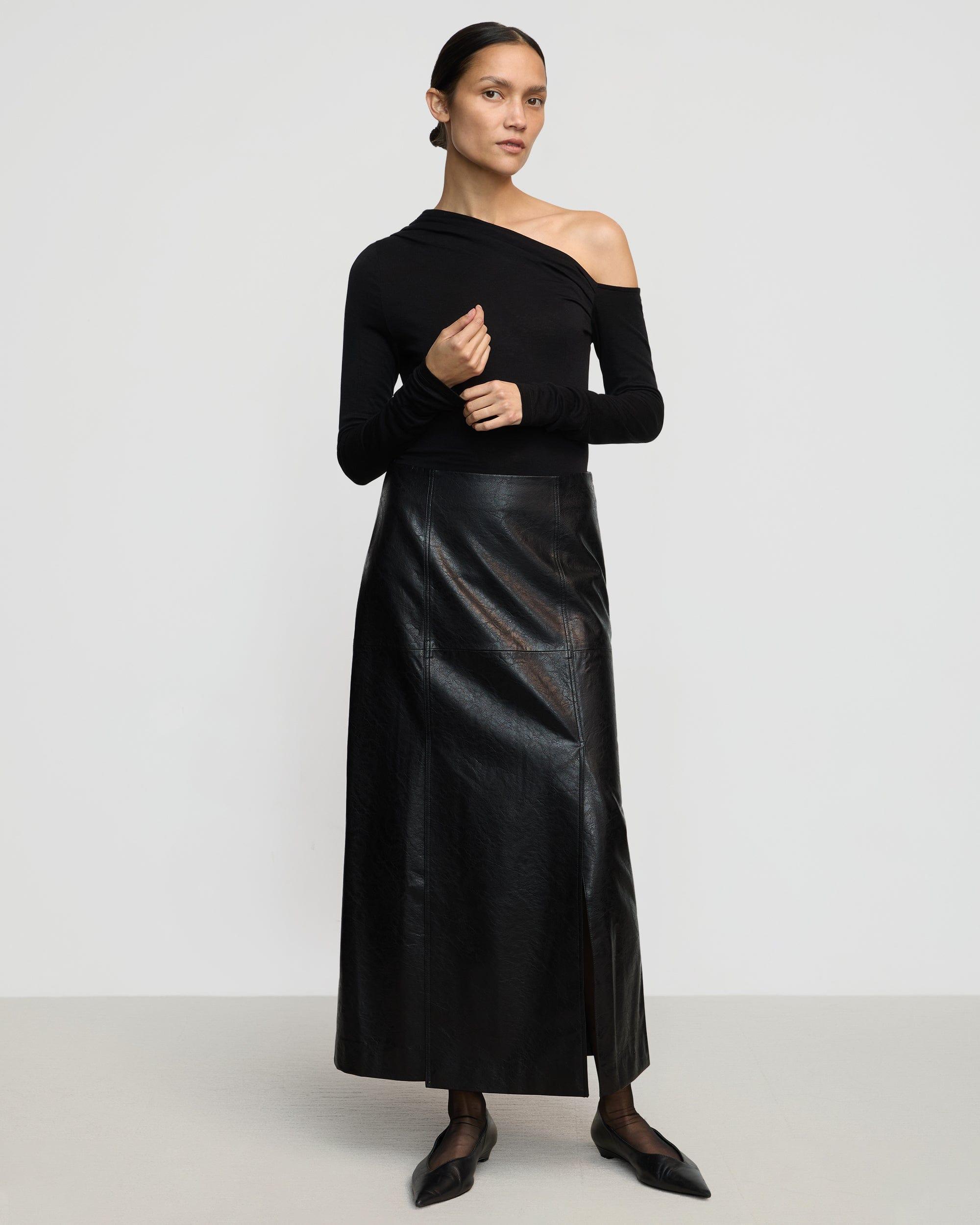 Ayra Tencel-Wool Off-Shoulder Tee Product Image