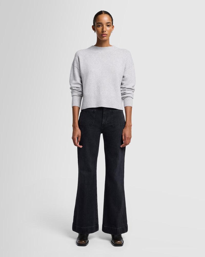 Cashmere Blend Crewneck Sweater Product Image