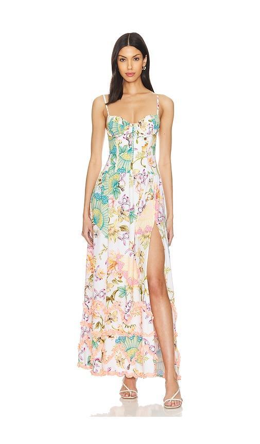 X Revolve Lana Maxi Dress Agua Bendita Product Image