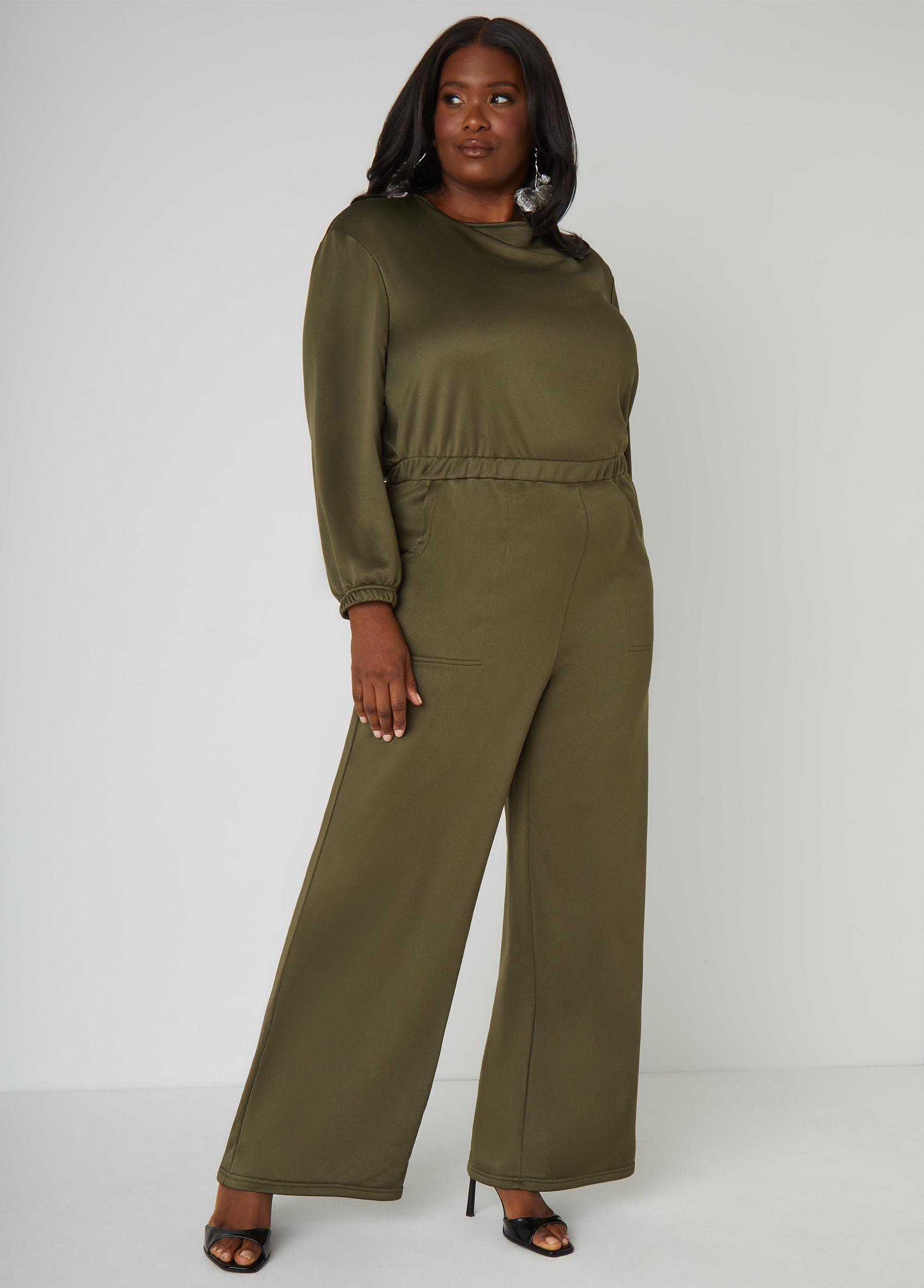 Open Back Wide Leg Jumpsuit Product Image