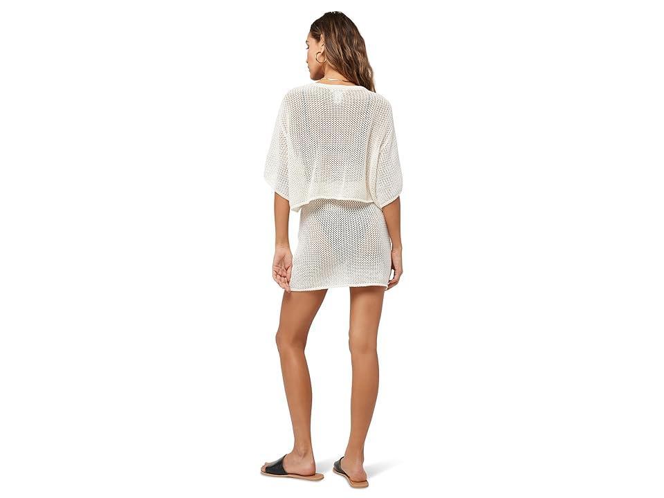 L*Space Coast Is Clear Cotton Crochet Swim Cover-Up Top Product Image