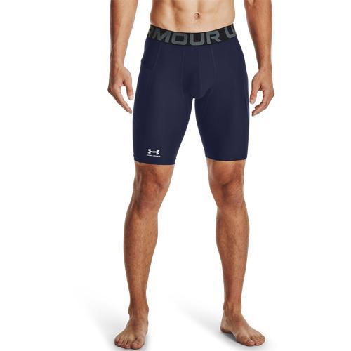 Under Armour Mens Under Armour Heatgear Armour 9 Compression Shorts - Mens Black/White Product Image