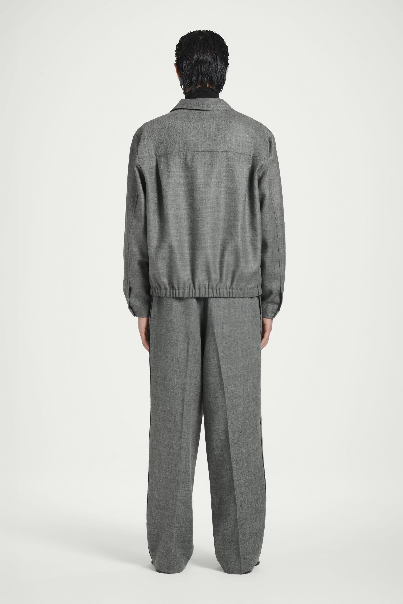 WOOL-FLANNEL OVERSHIRT Product Image