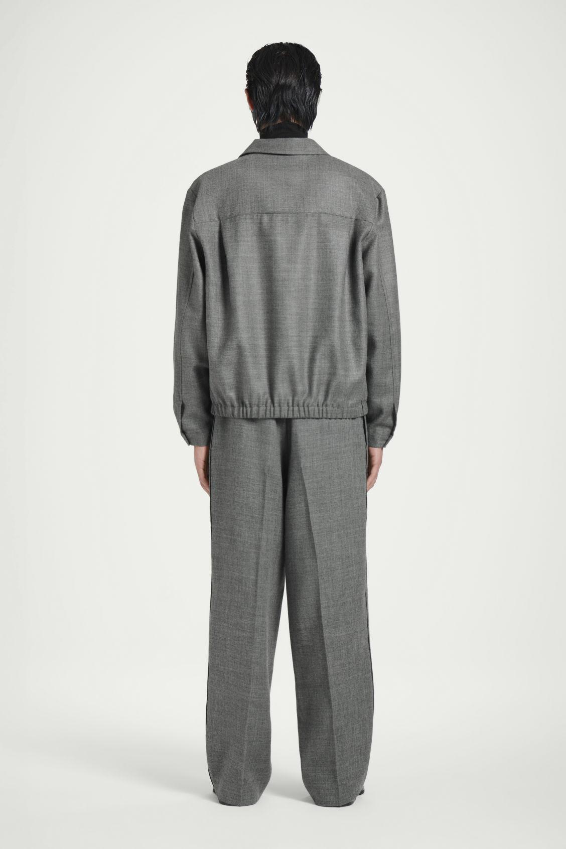 WOOL-FLANNEL OVERSHIRT Product Image