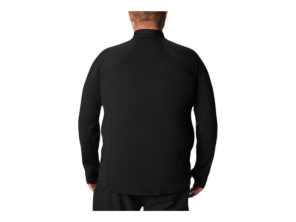 Columbia Big Tall Midweight Stretch Long Sleeve 1/2 Zip Men's Clothing Product Image