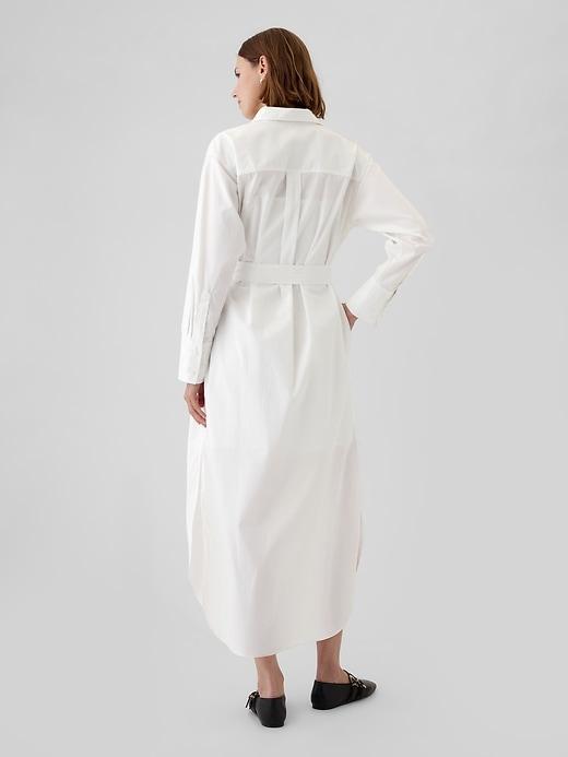 Organic Cotton Maxi Shirtdress Product Image