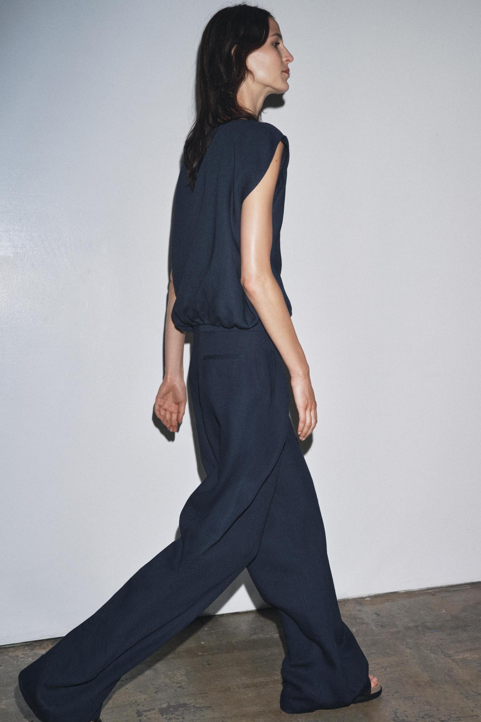 ZW COLLECTION LINEN BALLOON PANTS Product Image