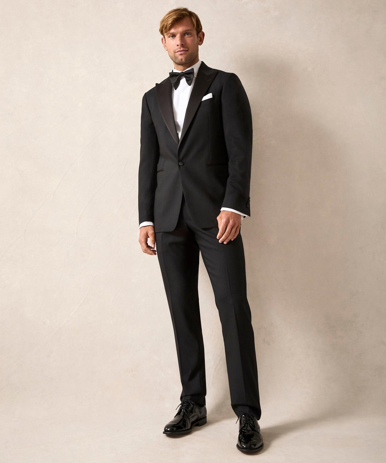 Italian Shawl Collar Tuxedo in Ivory Product Image