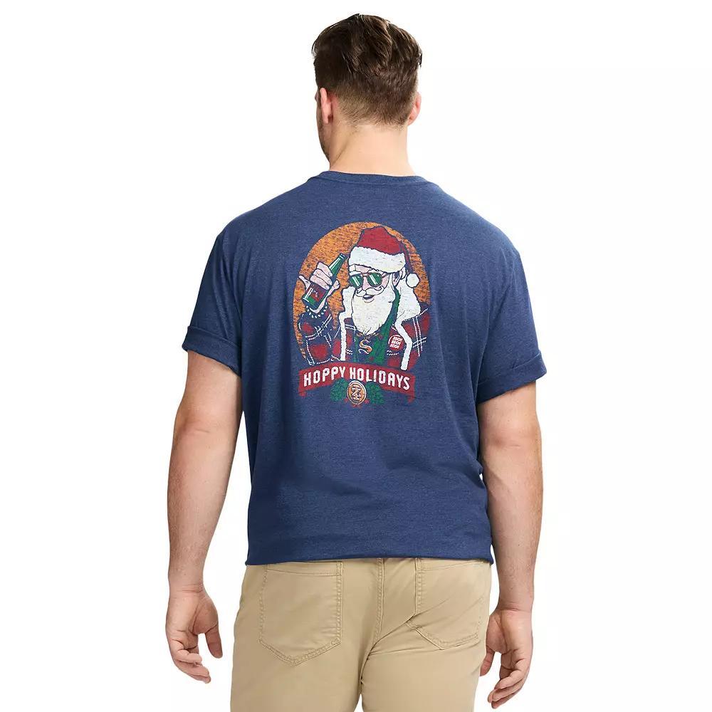 Big & Tall IZOD Saltwater Soft Wash Short Sleeve Graphic Tee, Men's, Size: 3XB, Hoppy Holidays Product Image