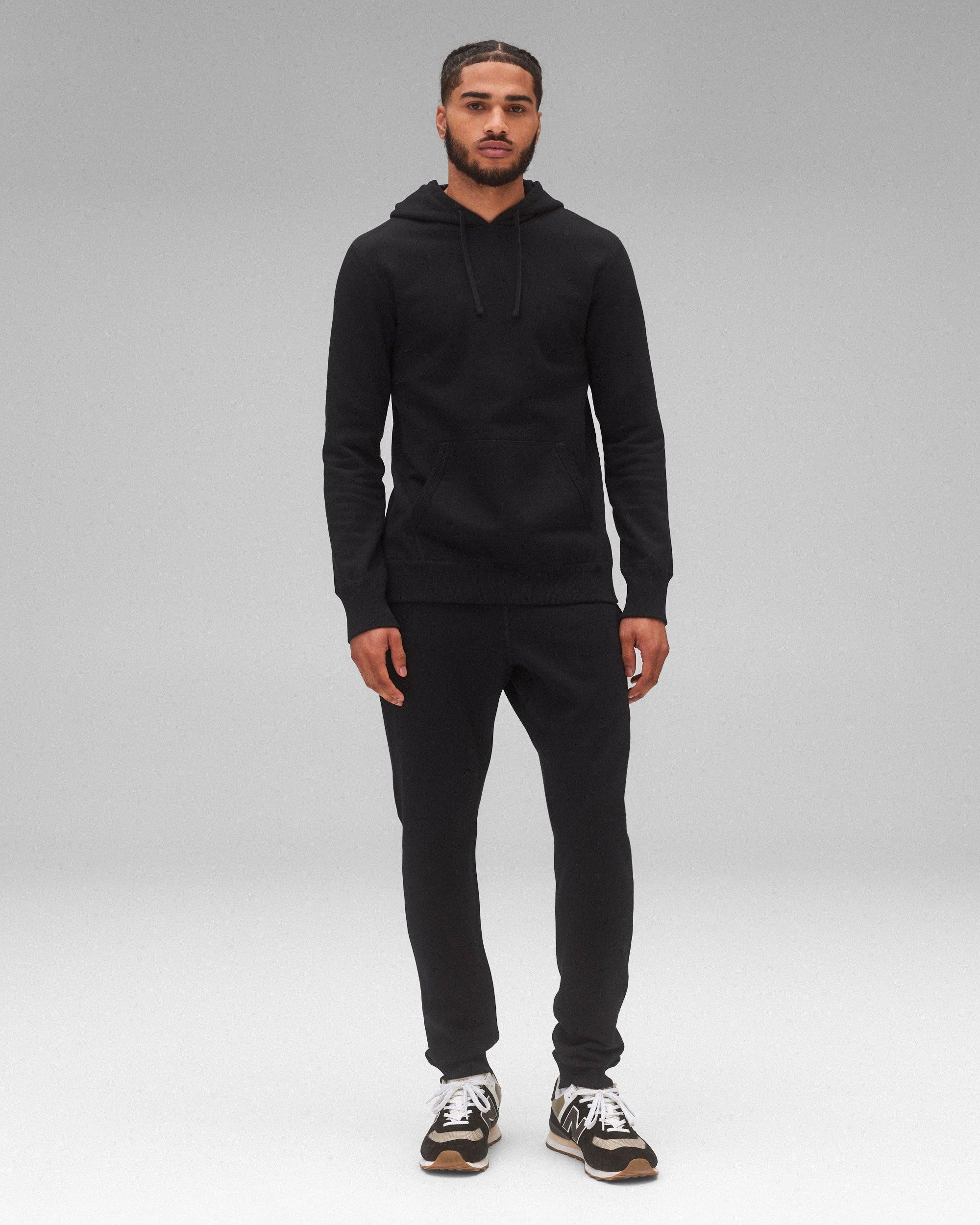 Midweight Terry Slim Hoodie Male Product Image