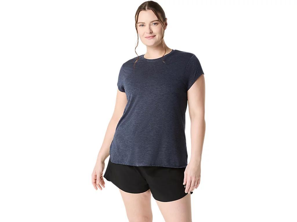 Womens Heather Crewneck Top Product Image