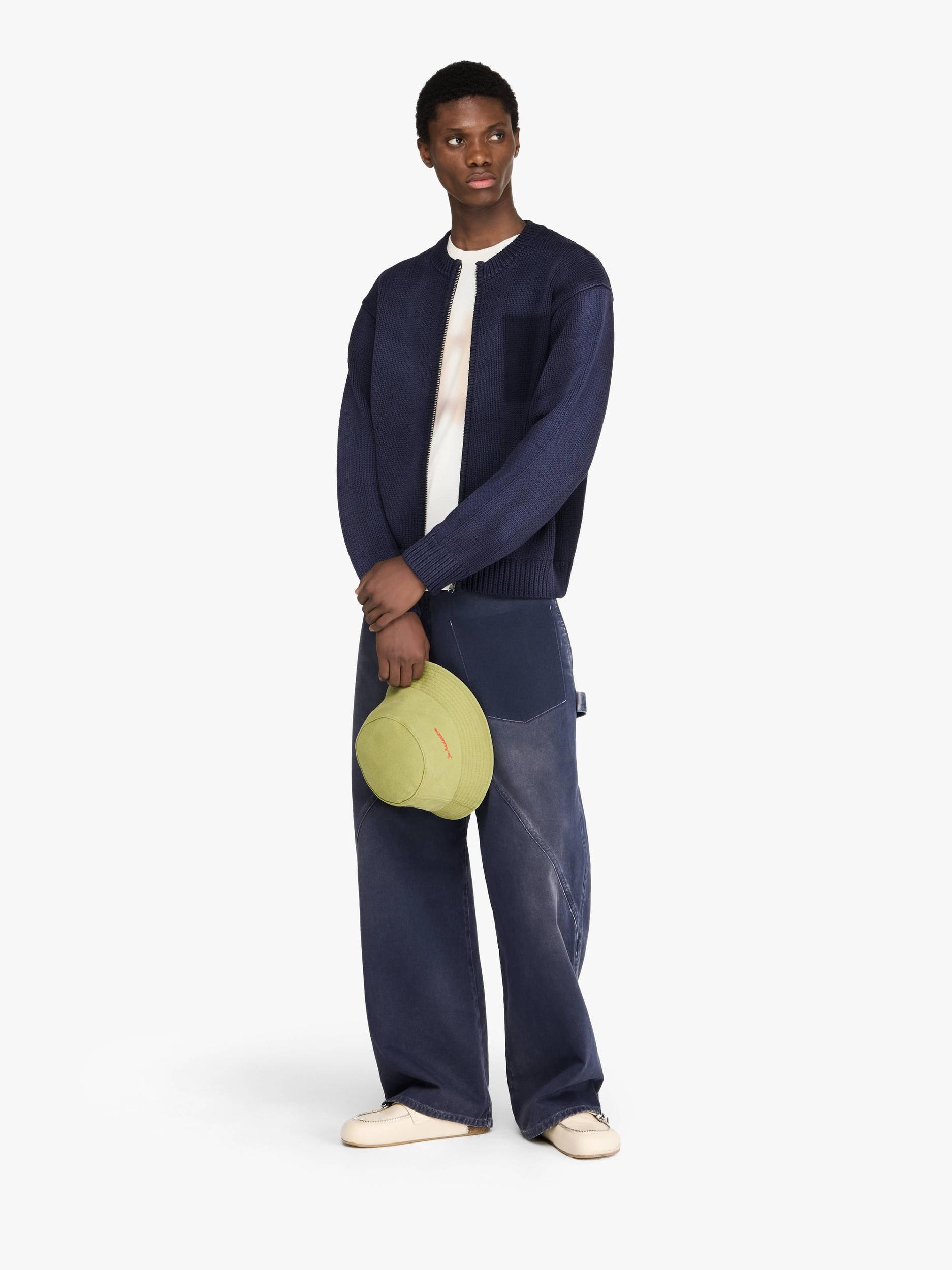 ZIP FRONT CARDIGAN Product Image