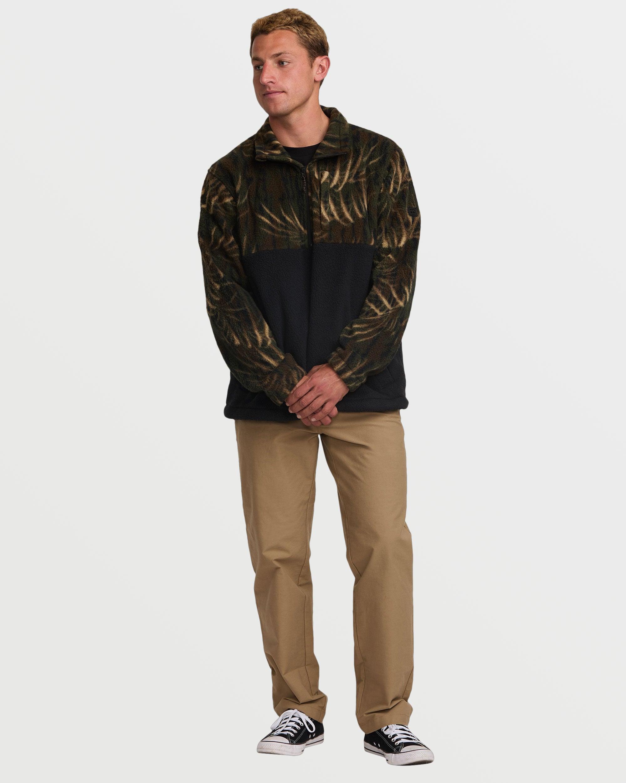 Boundary Mock Sweatshirt - Camo Male Product Image