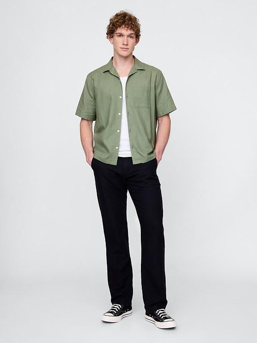 Linen-Cotton Khakis Product Image