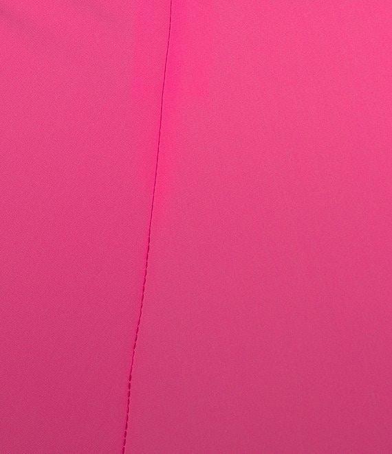 IC Collection Stretch Woven Slim Leg Slit Hem Ankle Pants Product Image