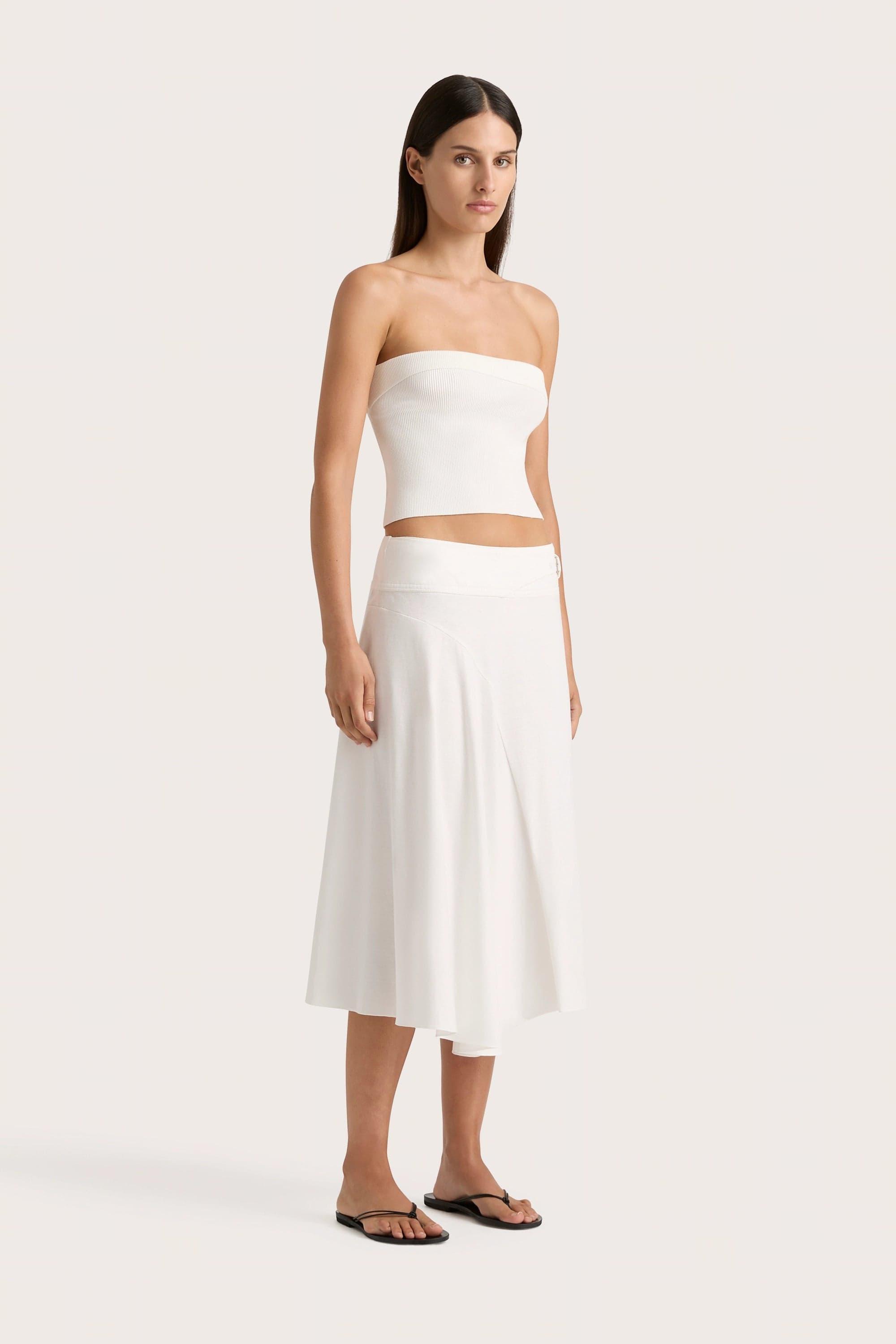 Maceio Skirt White - Final Sale Product Image