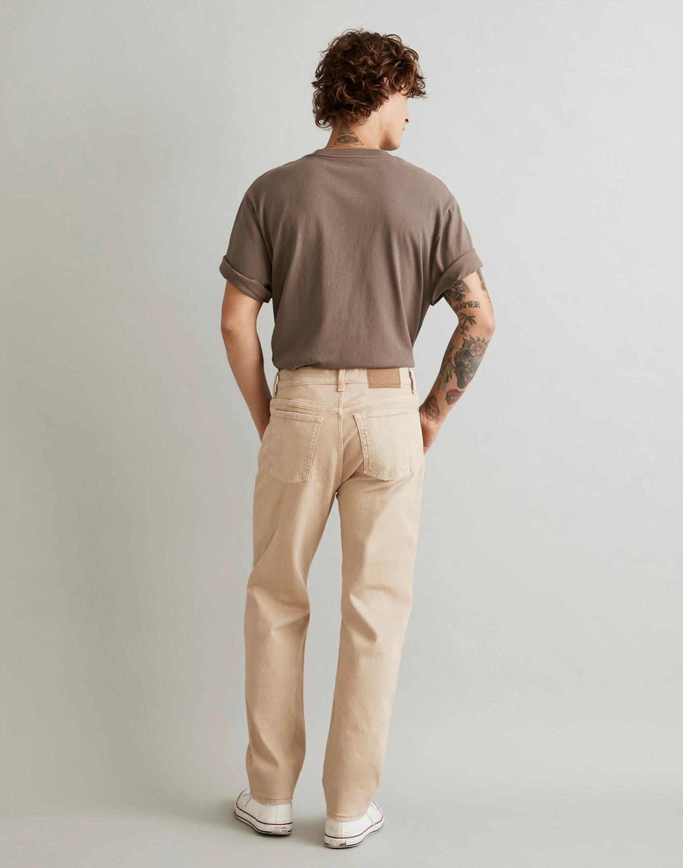 The 1991 Straight-Leg Jean in Matchstick Wash: Garment-Dyed Edition Product Image