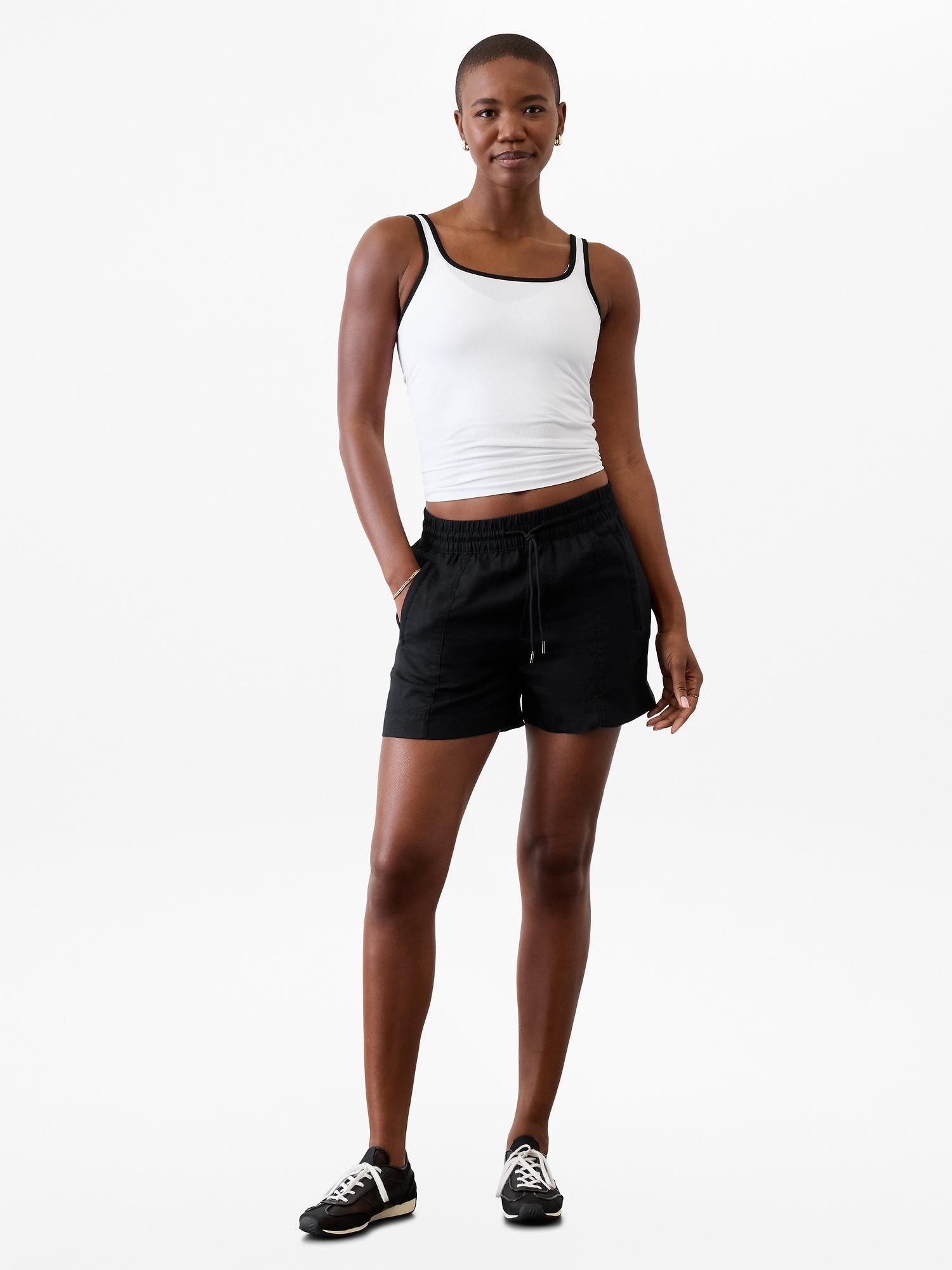 Retreat Linen Mid Rise 4" Short Product Image