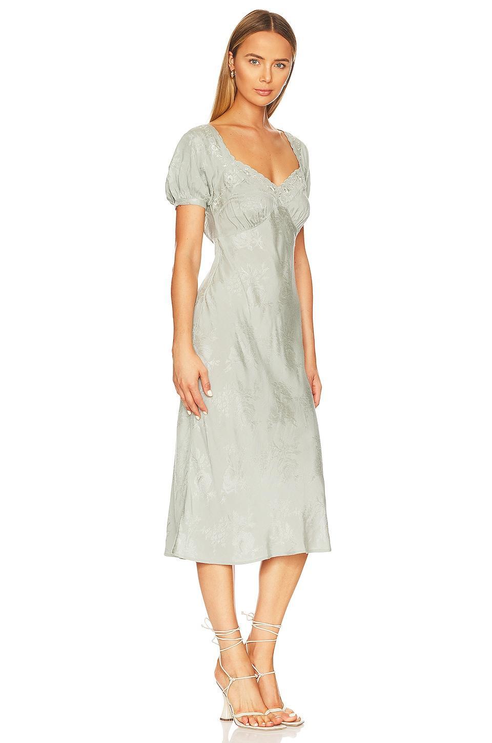 Natalie Embroidered Midi Dress Tularosa Product Image