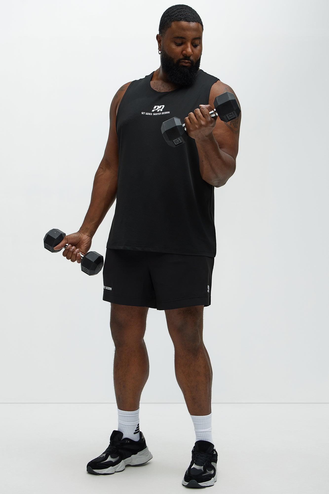 Personal Record Active Tank Top - Black Product Image