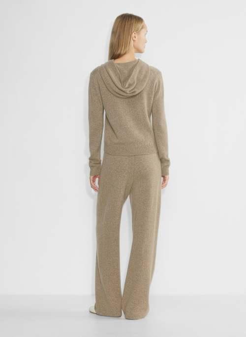 cashmere hi-rise wide pant Product Image