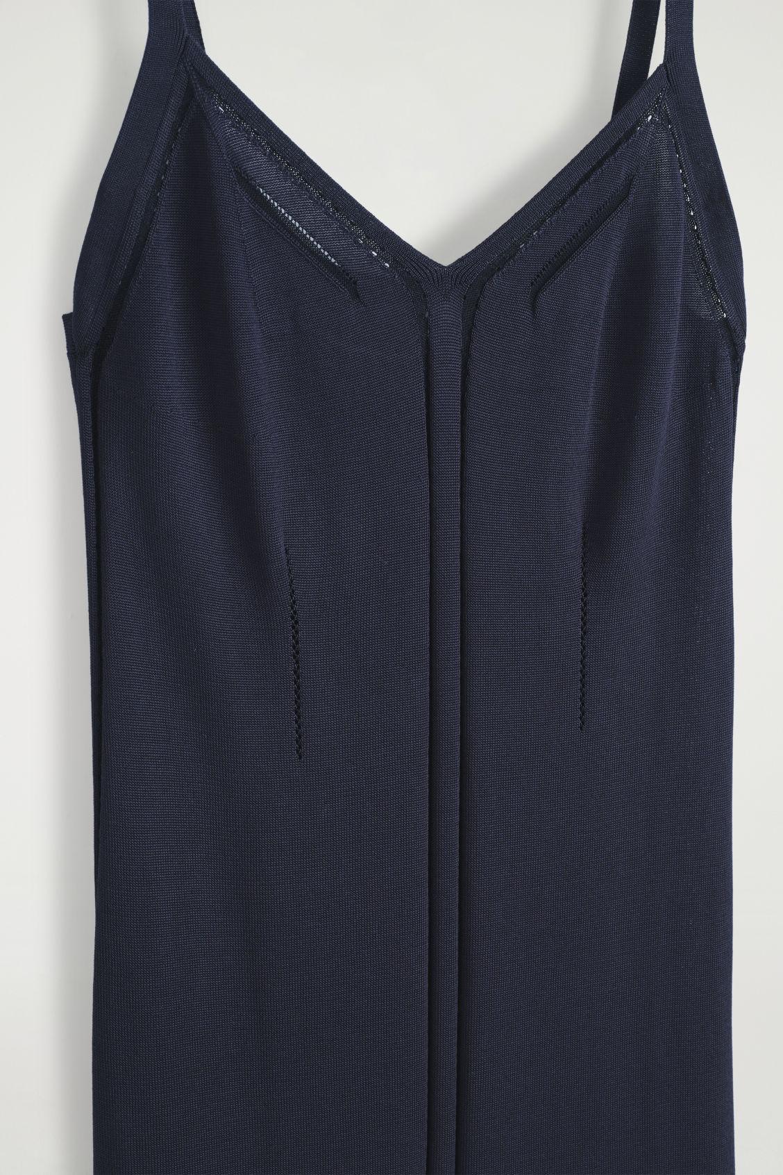 KNITTED MIDI SLIP DRESS Product Image