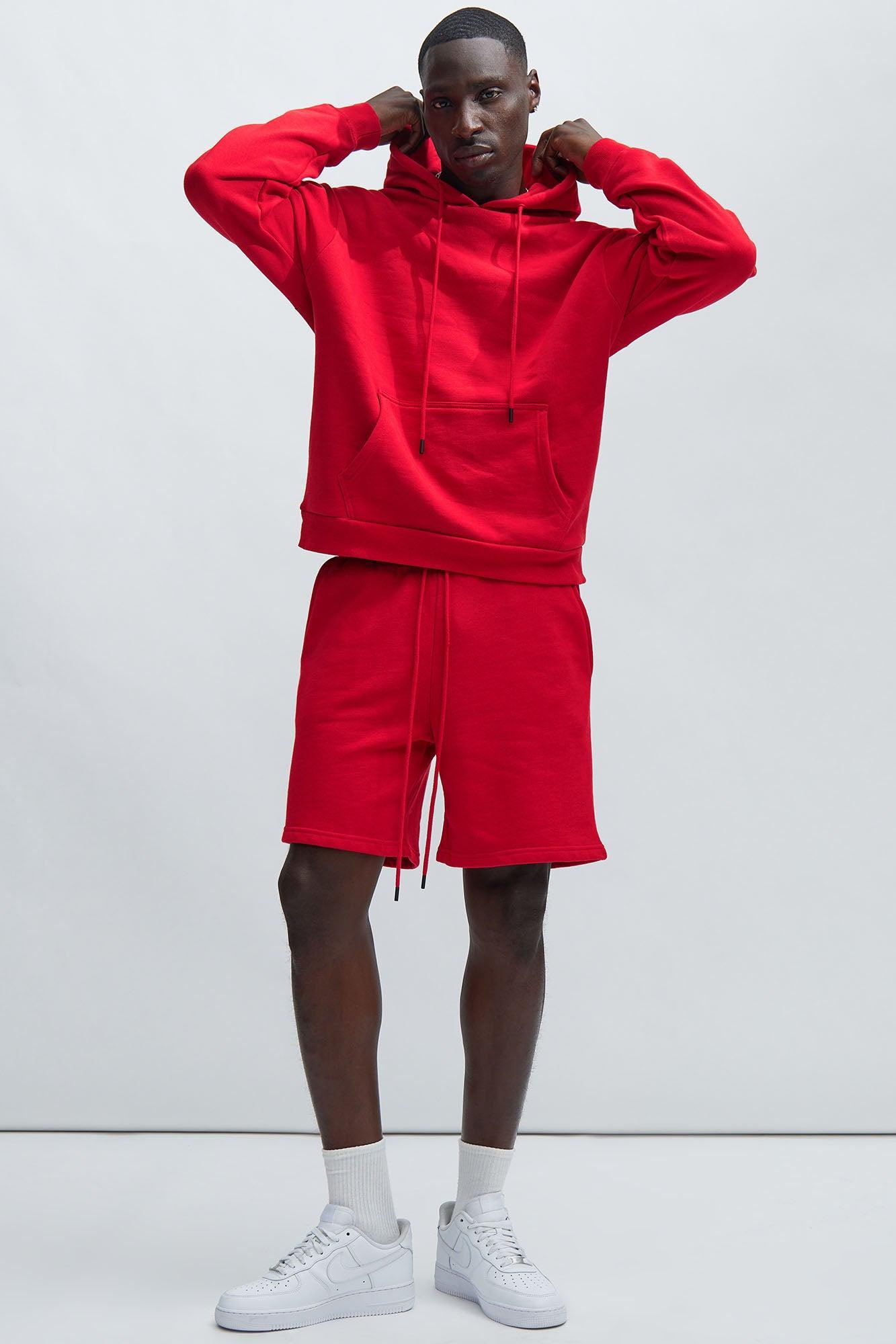 Tyson Sweatshort - Red Product Image