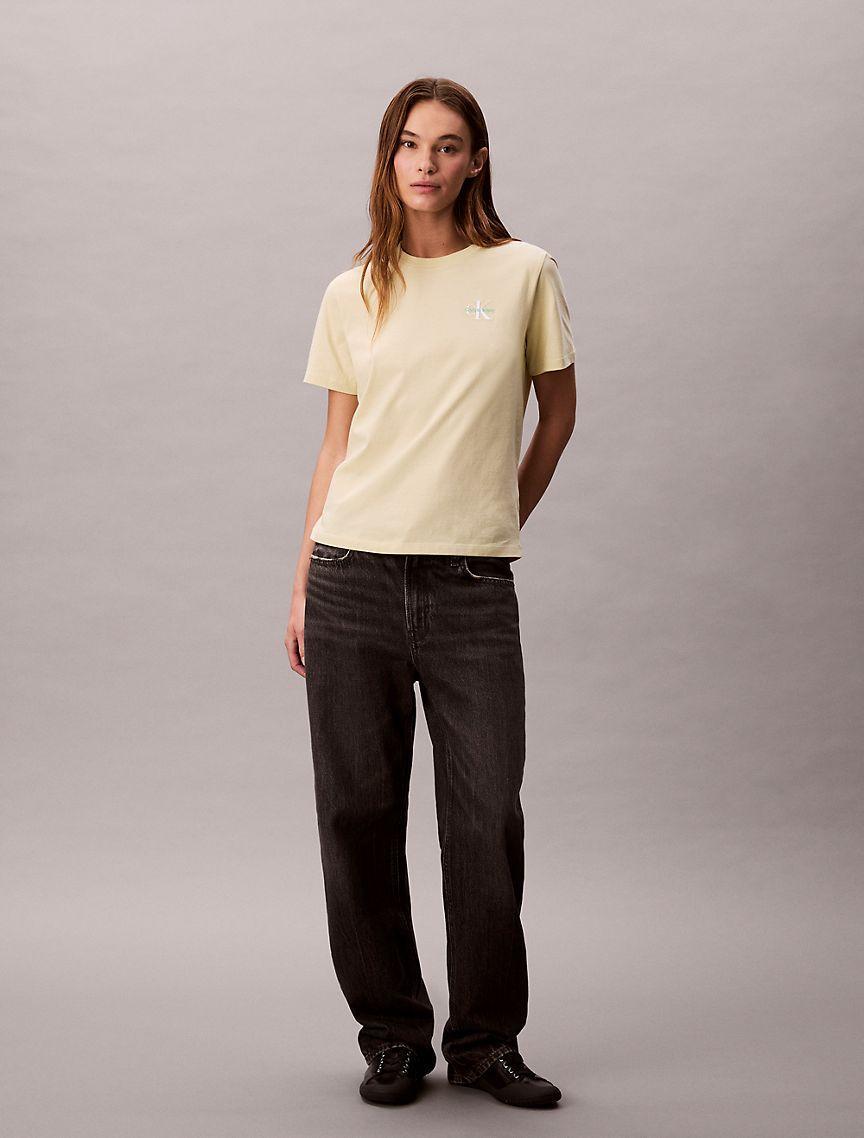 Classic Contrast Monogram Logo T-Shirt Product Image