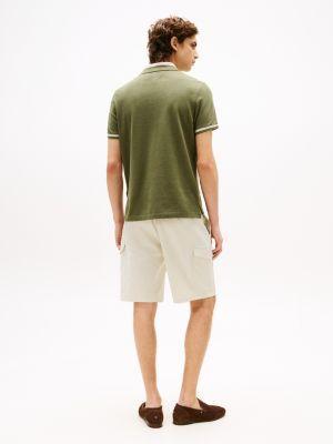 Regular Fit Two-Tone Collar Polo Product Image