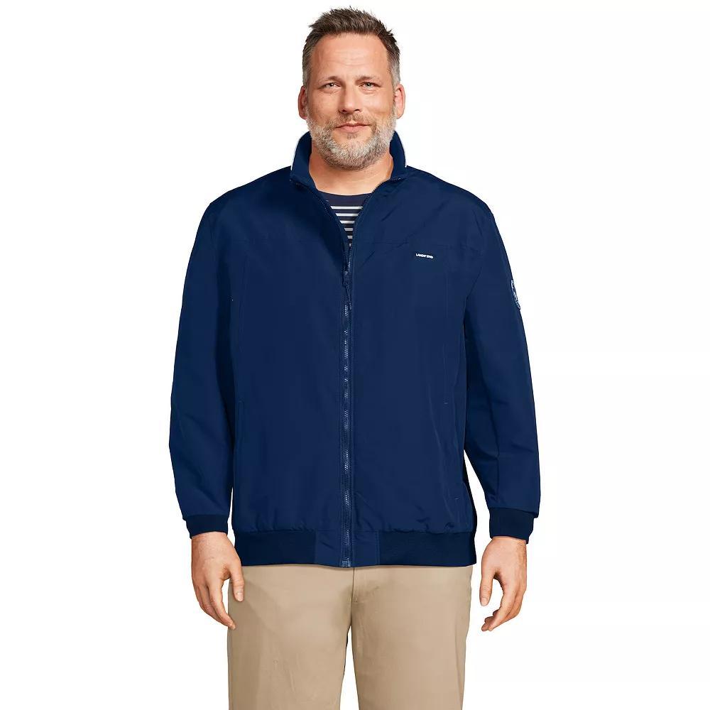 Big & Tall Lands' End Classic Squall Bomber Jacket, Men's,  Product Image