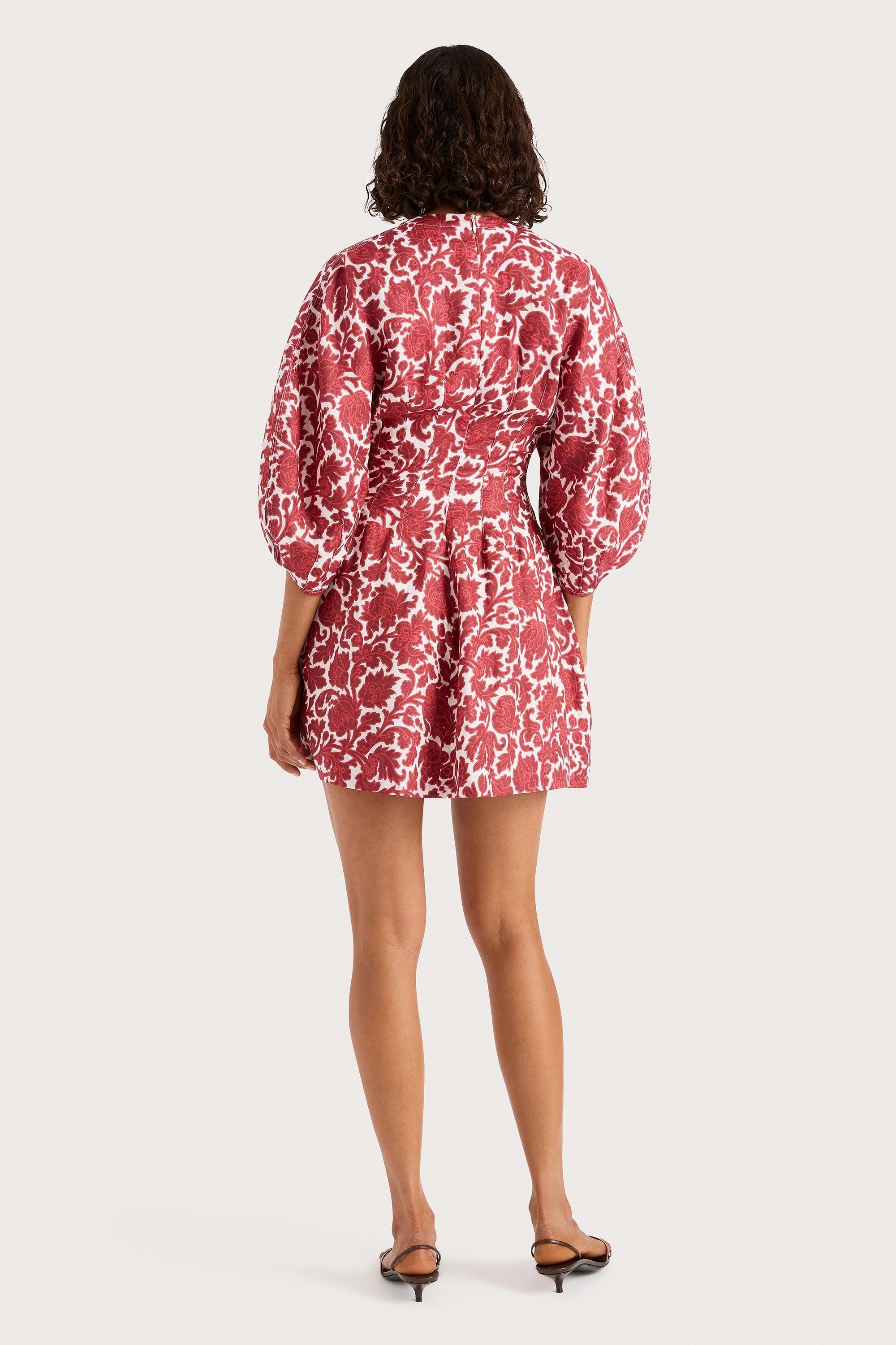 Soleil Mini Dress Heuchera Print Product Image