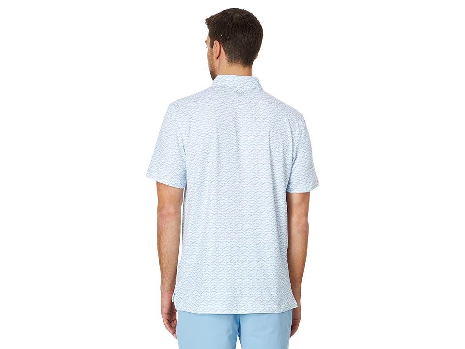 Vineyard Vines Short Sleeve Palmero Polo (Green Micor Cap) Men's Short Sleeve Knit Product Image