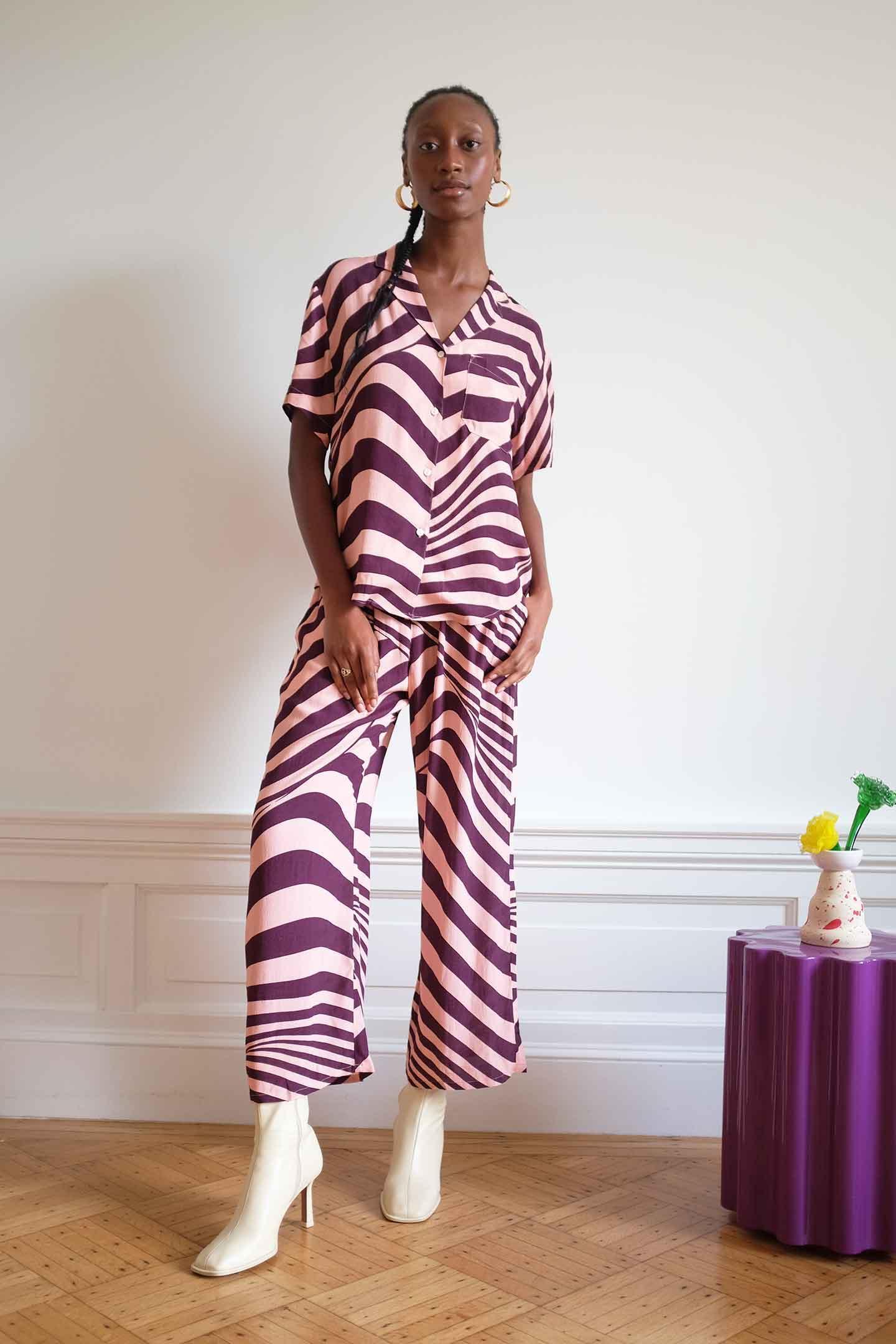 Luna Pant - Berry Swirl Product Image