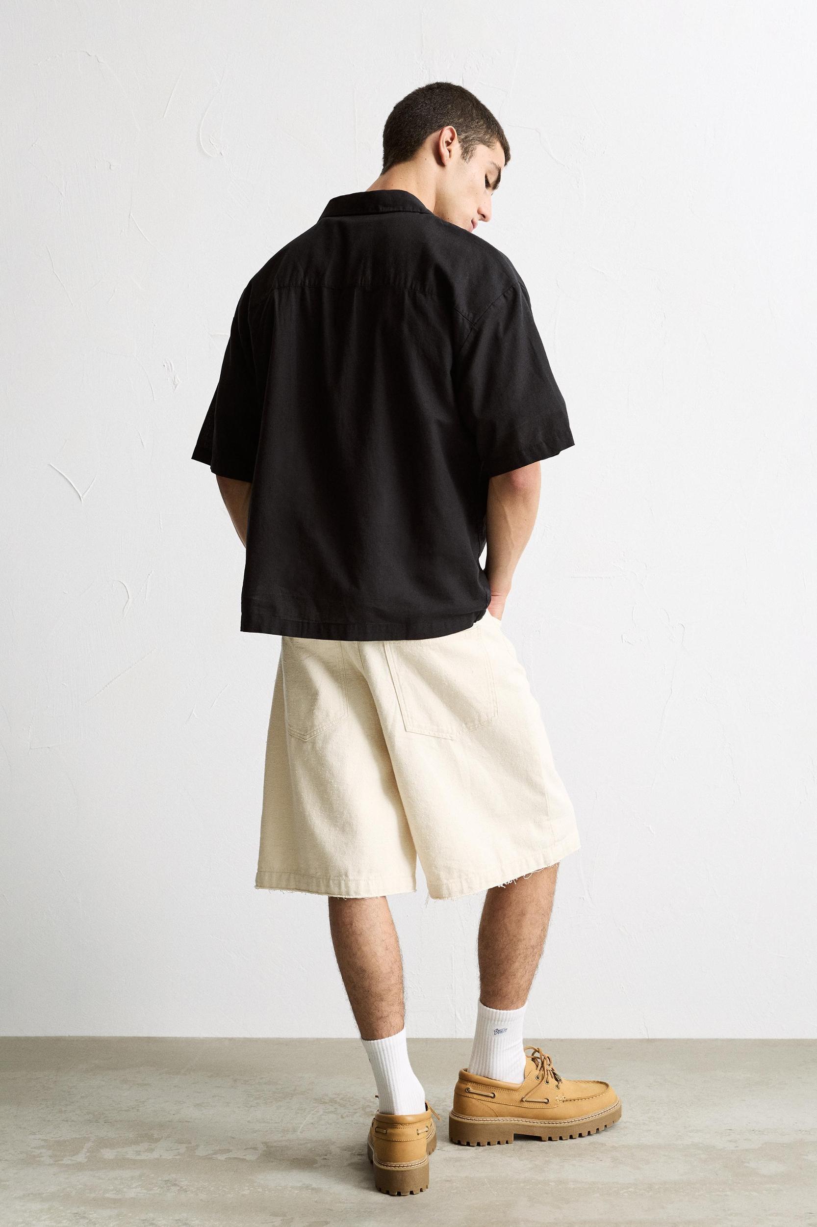 Shirt with floral embroidery Product Image