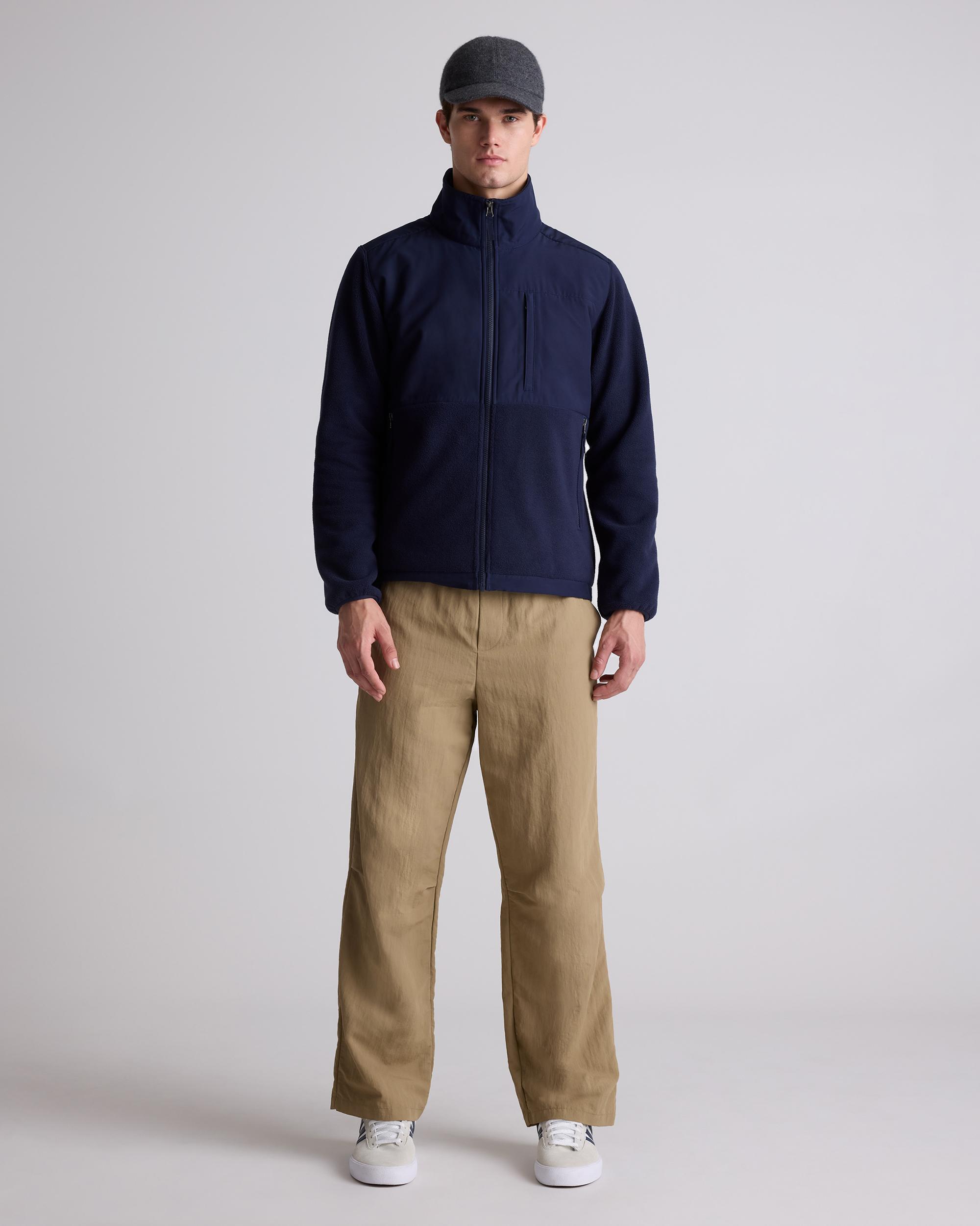 Quince | Men's Polar Fleece Full-Zip Jacket Recycled Polyester Product Image