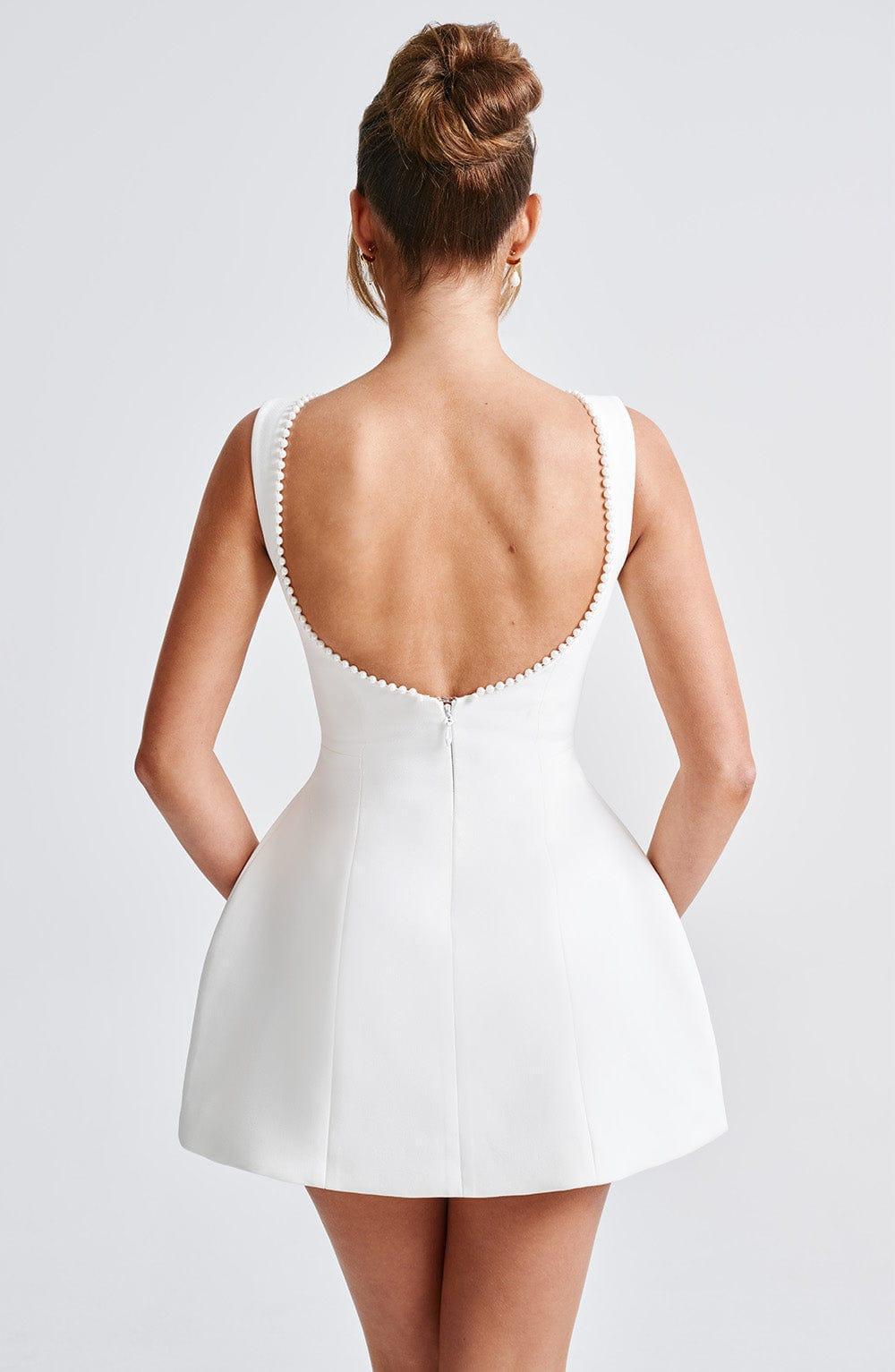Carrie Mini Dress - Ivory Product Image
