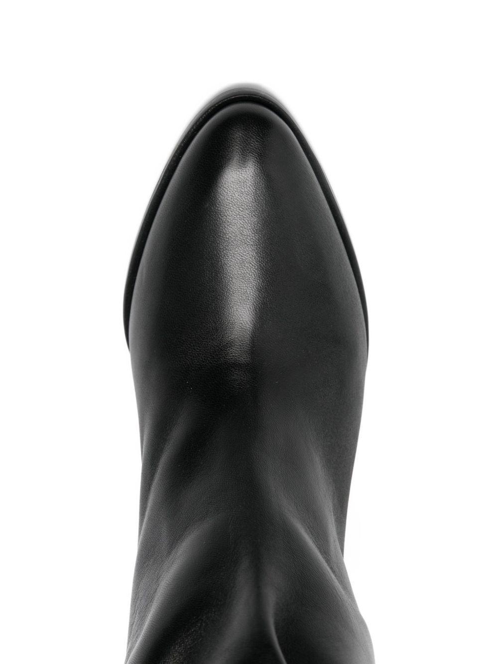 ankle leather boots Product Image