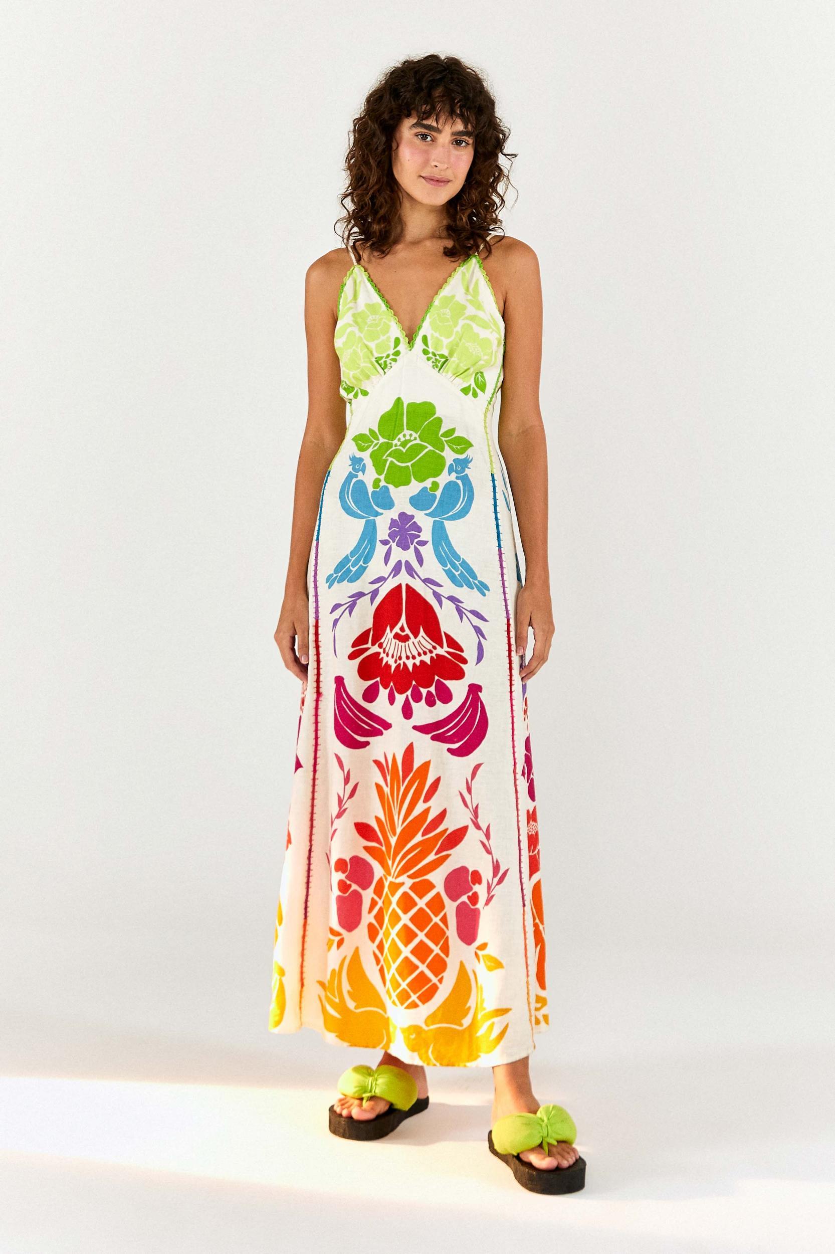 Tropical Graphic Maxi Dress Product Image