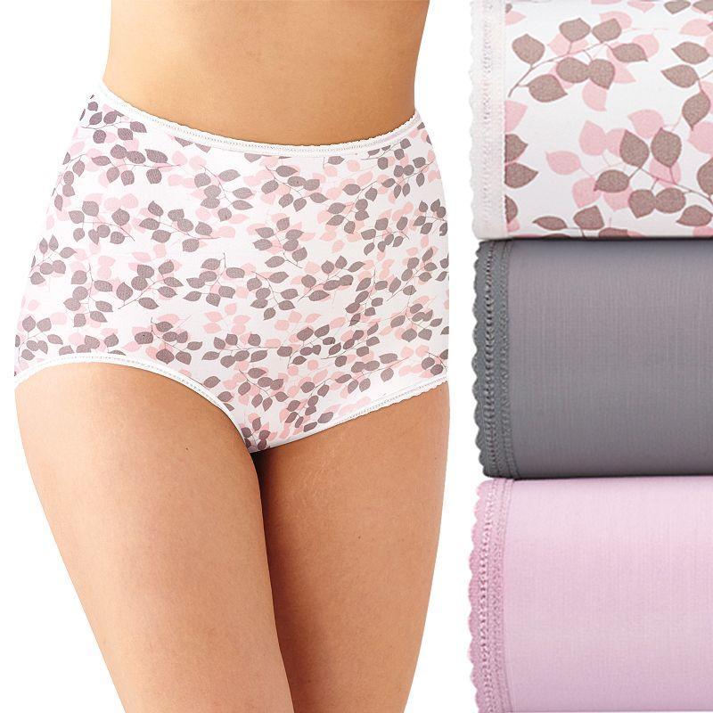 Bali Skimp Skamp 3-Pack Brief Underwear DFA633, Womens Product Image