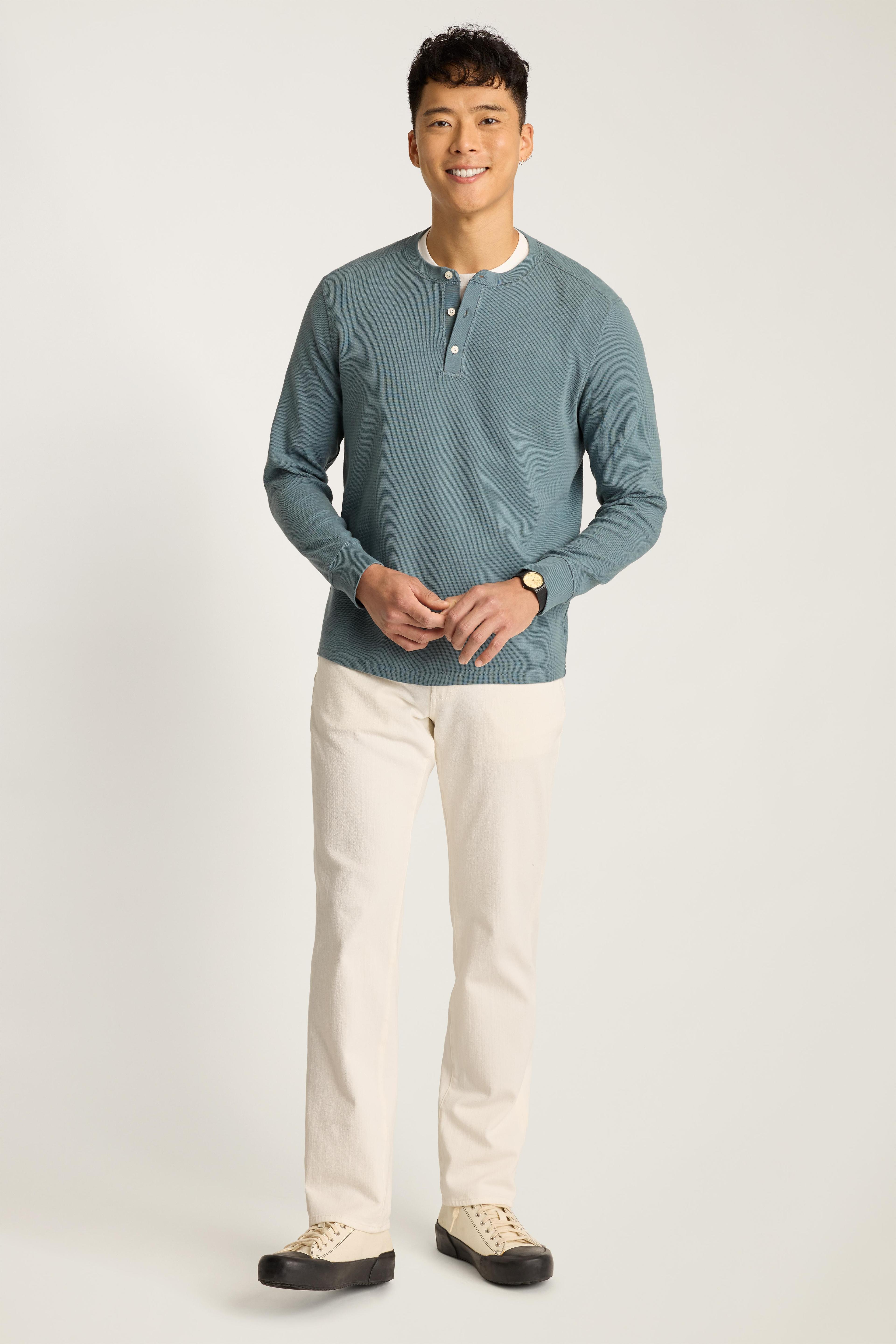 Waffle Henley Product Image