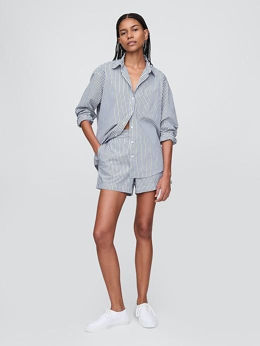 Organic Cotton Poplin Big Shirt Product Image