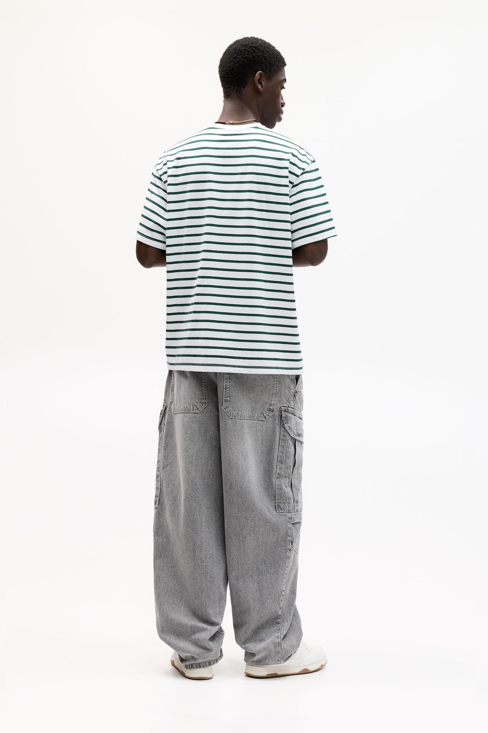 Striped short sleeve T-shirt Product Image