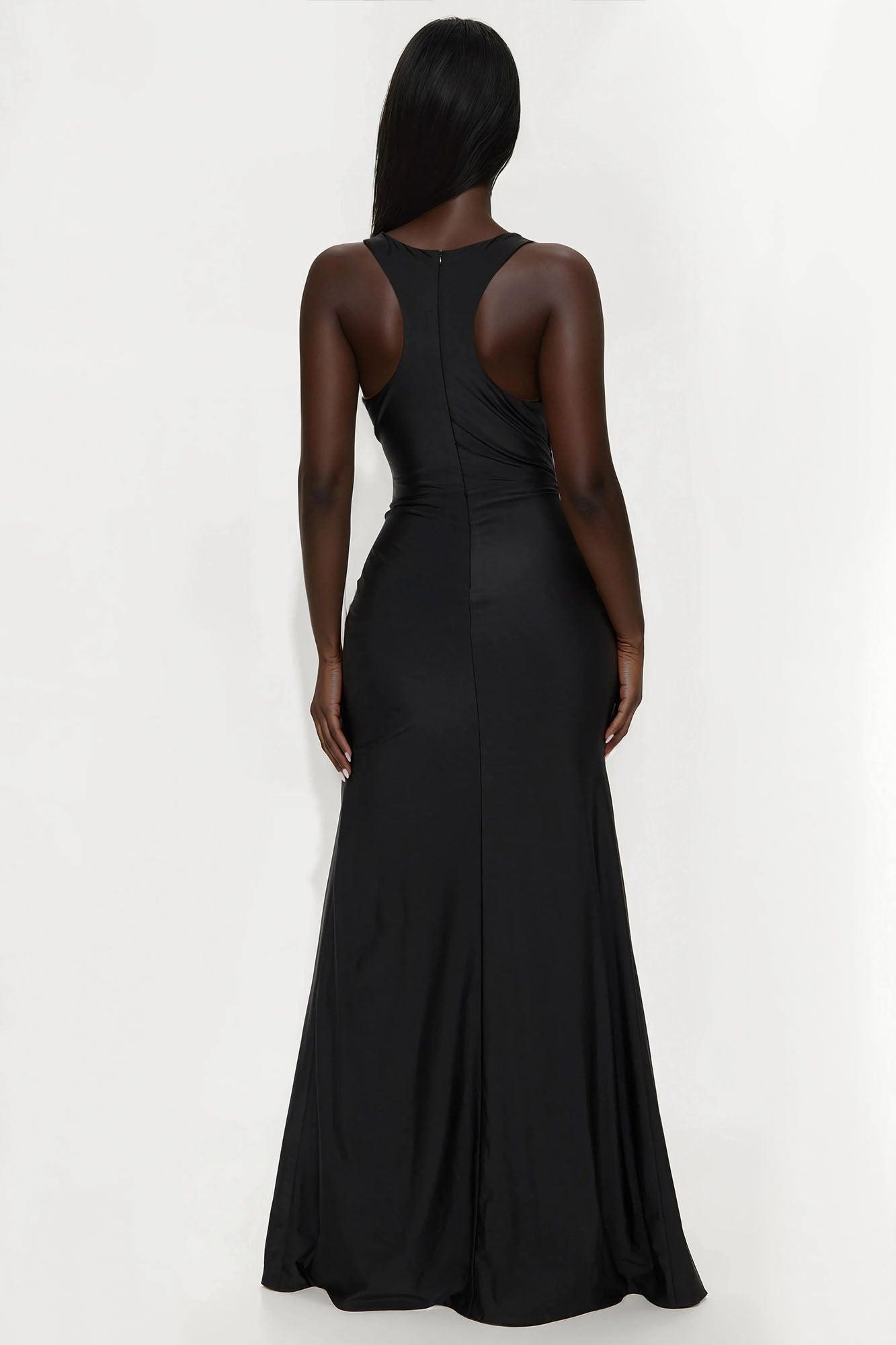 Annabelle Sleeveless Maxi Dress - Black Female Product Image