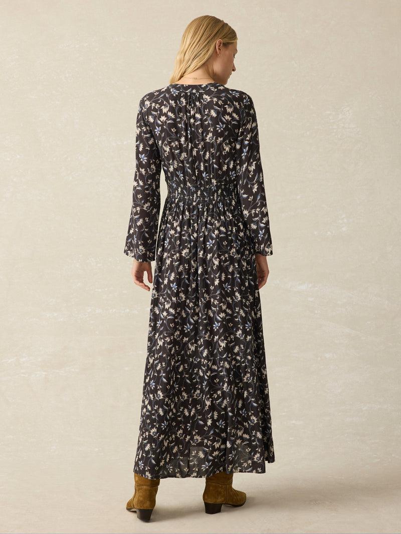 Dakota Dress - Blue Jasmine Floral Product Image